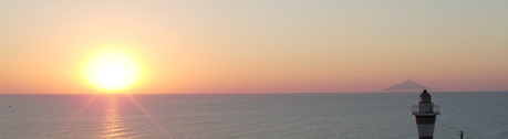 沈む夕陽