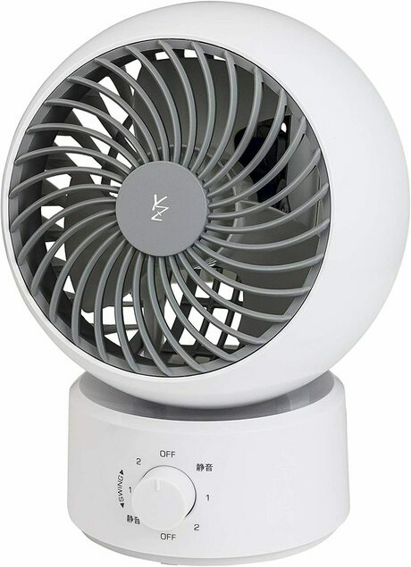 白い扇風機