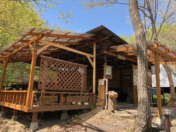 あぶくまキャンプランドのBBQハウス