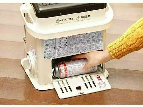カセットガスで使えるイワタニのガスヒーター