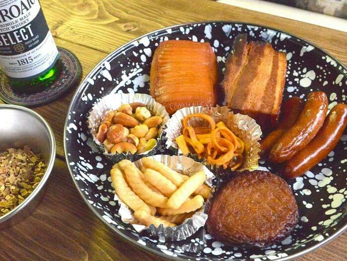 燻製した食材