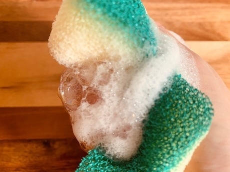 合成洗剤の泡立ち