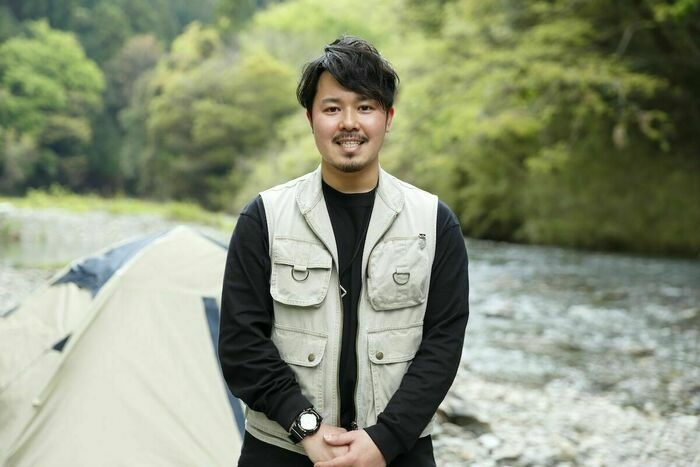 ソロキャンパー の加藤さん