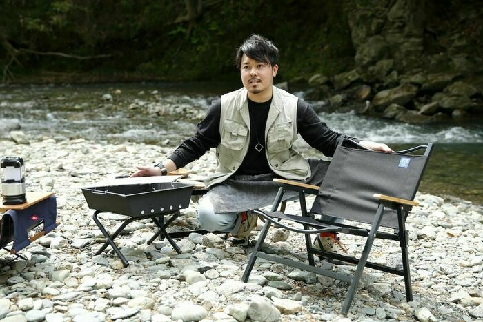 ギアの説明をする加藤さん