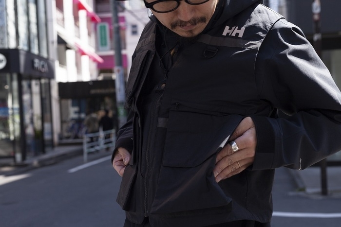 ヘリーハンセンのフィッシングベスト