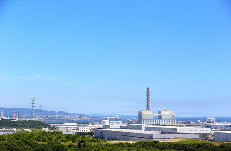 晴れた日のひたちなか市