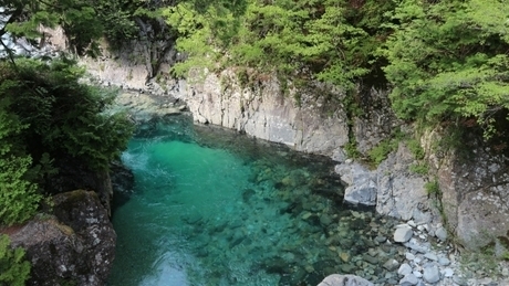 阿寺渓谷