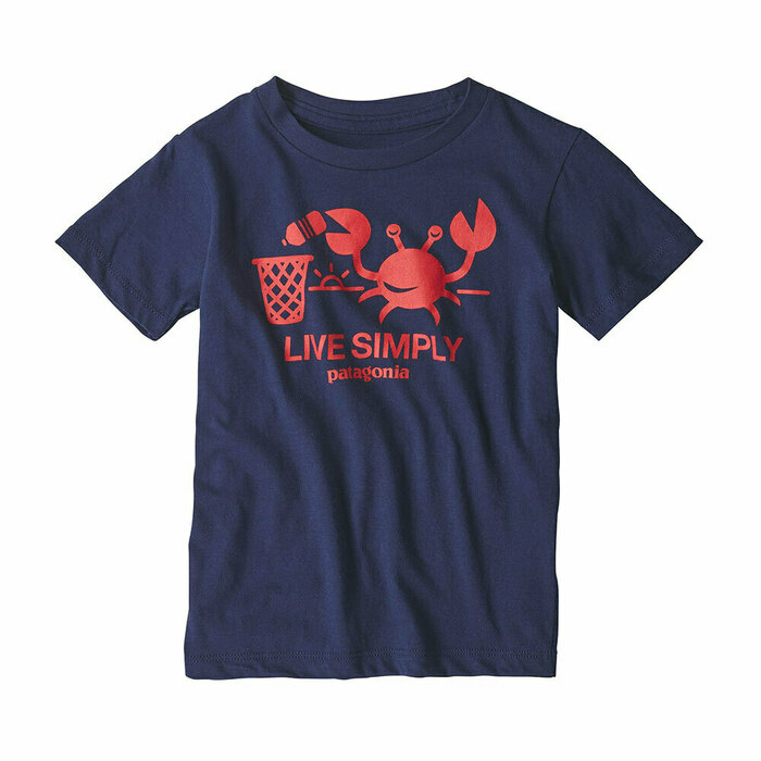 パタゴニア ベビー リブ シンプリー オーガニック Tシャツ