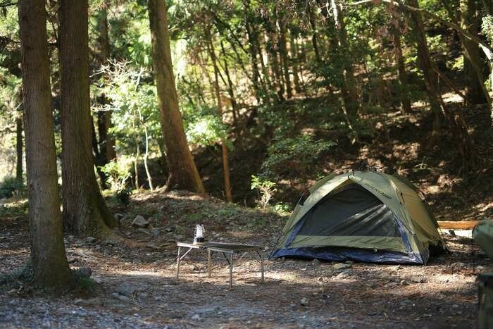 クイックキャンプのテント