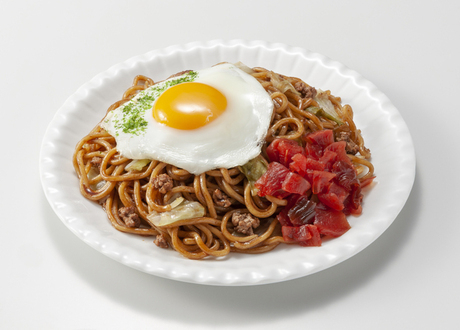 秋田名物の横手焼きそば