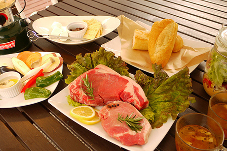 ザファームのBBQセット