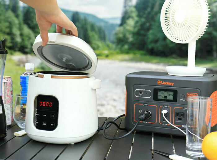 さまざまな家電に使えるポータブル電源