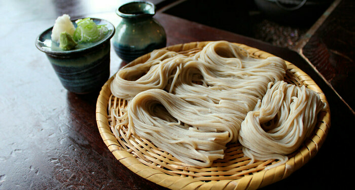 戸隠キャンプ場の蕎麦屋