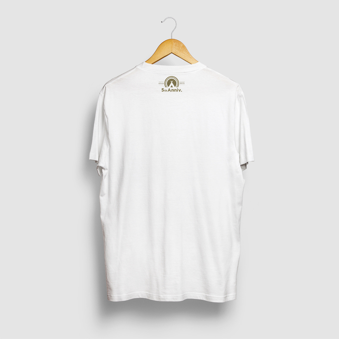 hinata5周年オリジナルTシャツの背面
