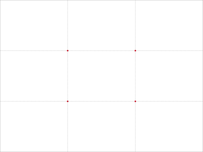 三分割構図