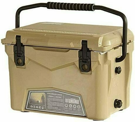 茶色のクーラーボックス