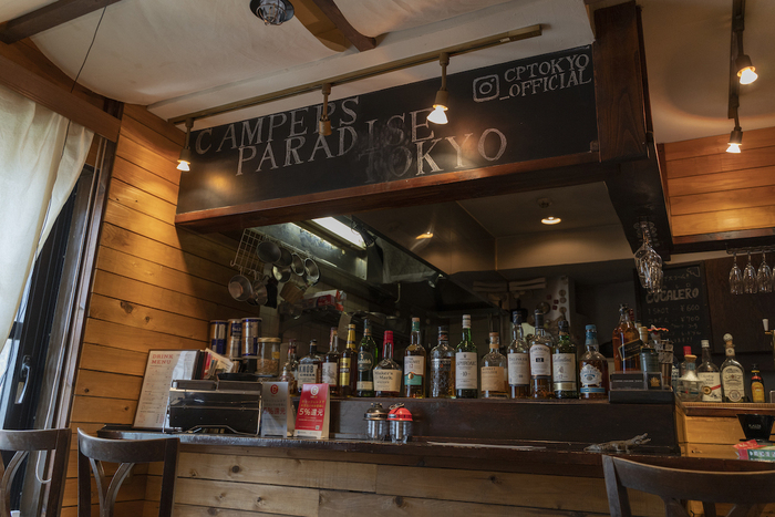CAMPERS PARADISE TOKYOの内観