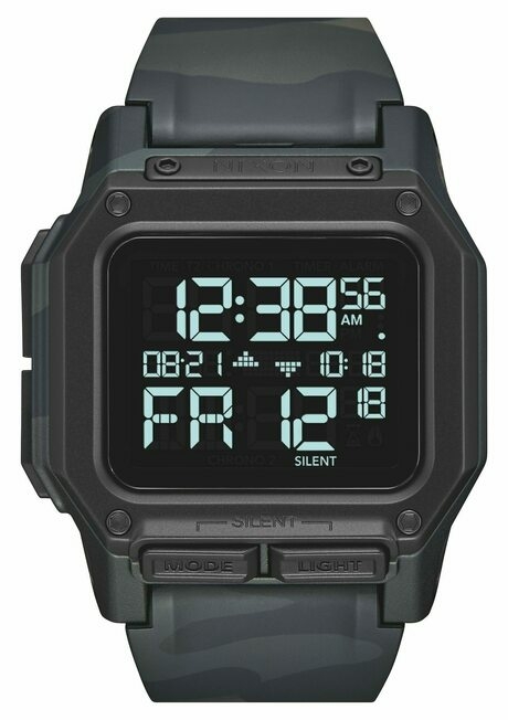 NIXON(ニクソン)のRegulus 46mm Black Multicam