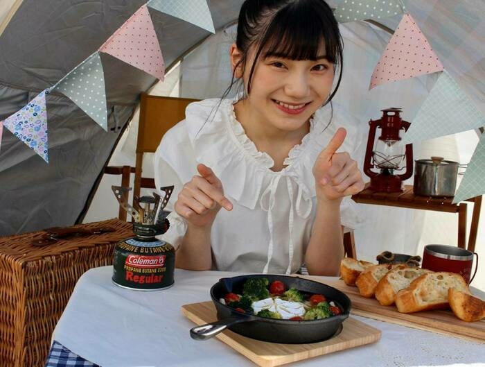 アヒージョを作った藤崎さん