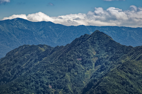 山の風景