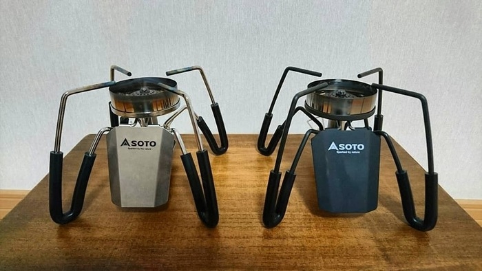 Amazon限定カラーのSOTO レギュレーターストーブ