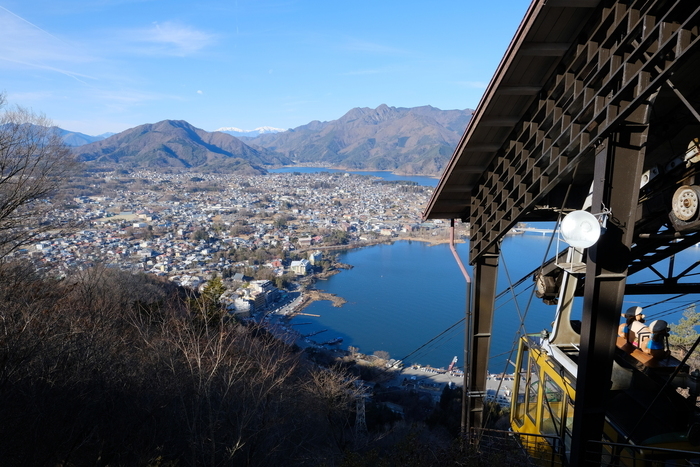 富士山パノラマロープウェイ周辺からの景色