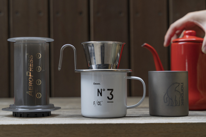 NORDISK CAMP SUPPLY STOREのカフェスペース