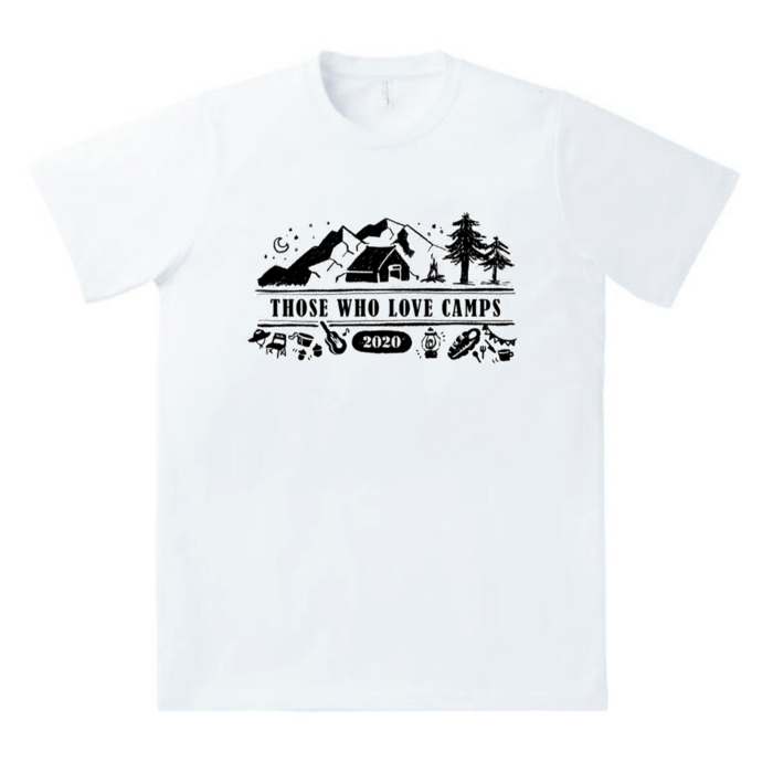 キャンプ場Tシャツ