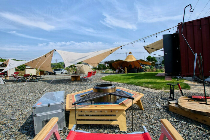 Base camp cloverのキャンプサイトの画像