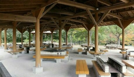 豊田湖畔公園のBBQ施設
