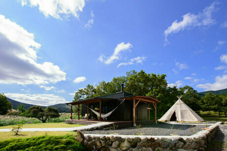 The sense of wonder holistic glampingのグランピング施設の画像