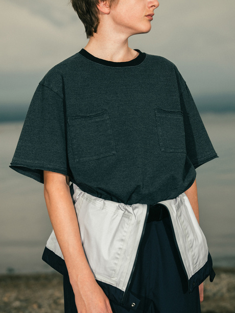 Snow Peak×TDS Garment Dye Heavy Weight Dry T-Shirt