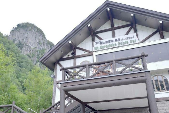 黒岳ロープウェイの駅舎