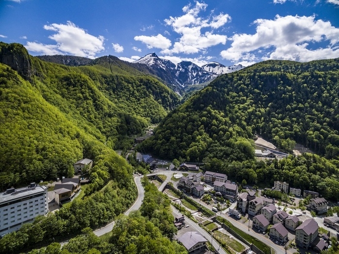 層雲峡温泉