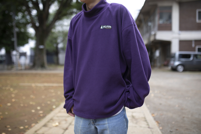 「ALTUS/フリースモックネック」