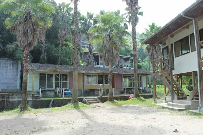 釣りができるキャンプ場の能古島キャンプ村・海水浴場