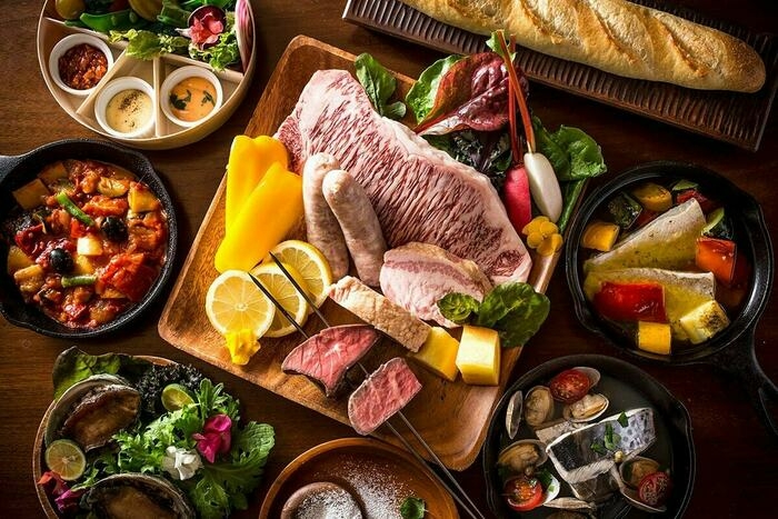 ファームグランピング京都天橋立の食事の画像