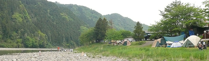 キャンプ村やなせのキャンプサイトの画像