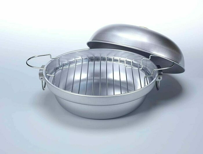 キャプテンスタッグ(CAPTAIN STAG) バーベキュー BBQ用 大型燻製鍋 スモーク対応M-6548の画像