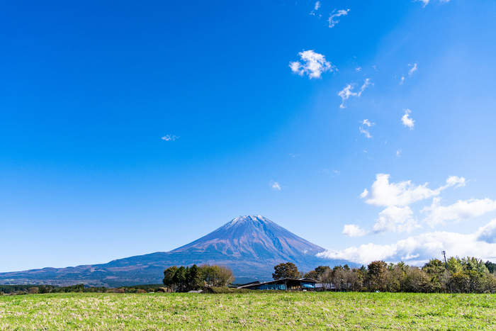 朝霧高原からの富士山