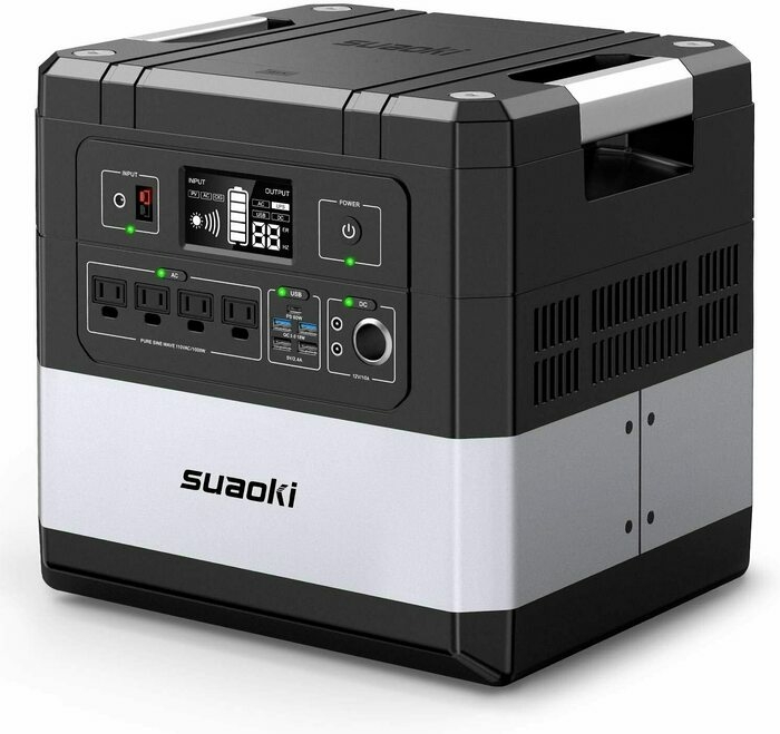 suaoki ポータブル電源 G1000の画像