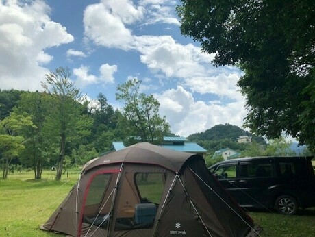 キャンプ風景