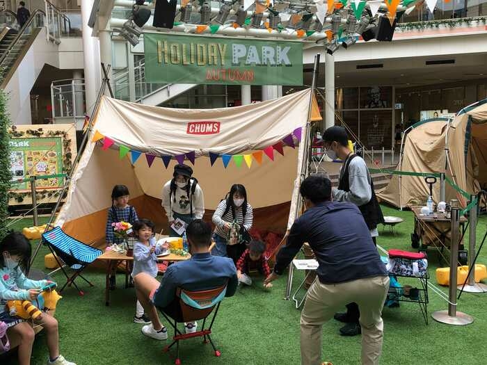週末キャンプ体験会 様子
