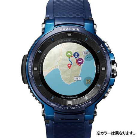 GPS時計 カシオ マップ