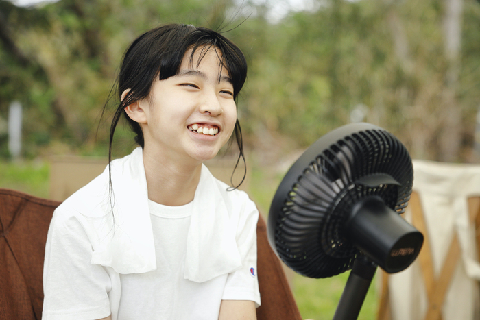 扇風機との併用でさらにひえひえに
