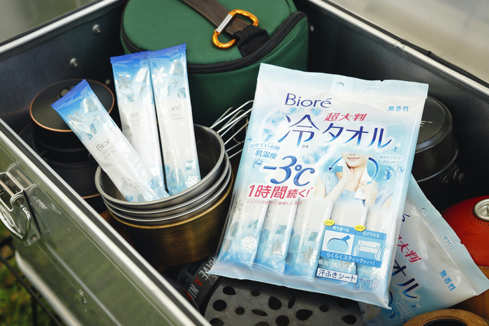 冷タオル