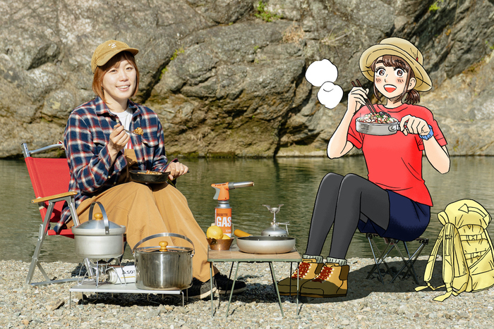 こいしさんと食べる鮎美さん