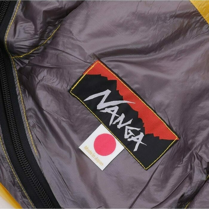 ナンガのシュラフのブランドロゴ