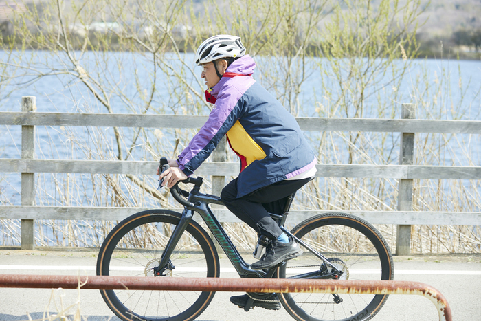 実際に自転車へ試乗し、「CAMP & RIDE」を体感してみましょう