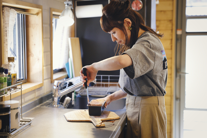 スイーツ作りが趣味の由美さん